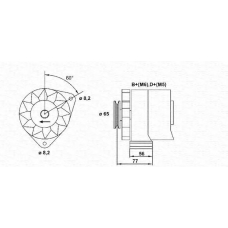 943356661010 MAGNETI MARELLI Генератор