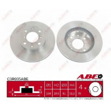 C3R035ABE ABE Тормозной диск