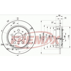 BD-9290 FREMAX Тормозной диск