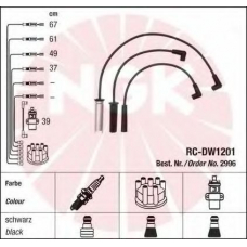 2996 NGK Комплект проводов зажигания