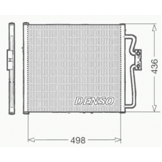 DCN05019 DENSO Конденсатор, кондиционер