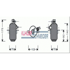 8906501 KUHLER SCHNEIDER Осушитель, кондиционер