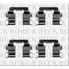 BBK1453 BORG & BECK Комплектующие, колодки дискового тормоза