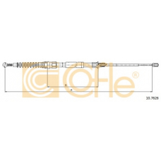 10.7626 COFLE Трос, стояночная тормозная система