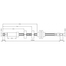 VBH851 MOTAQUIP Тормозной шланг