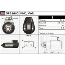 DRS1440 DELCO REMY Стартер