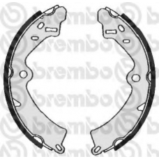 S 79 508 BREMBO Комплект тормозных колодок