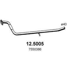 12.5005 ASSO Труба выхлопного газа