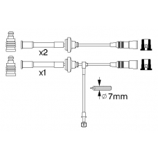 0 356 912 946 BOSCH Комплект проводов зажигания