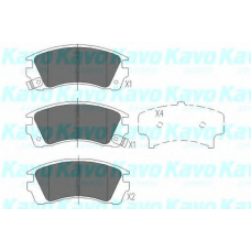 KBP-6532 KAVO PARTS Комплект тормозных колодок, дисковый тормоз