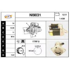 NI9031 SNRA Стартер