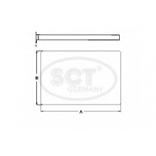 SA 1138 SCT Фильтр, воздух во внутренном пространстве