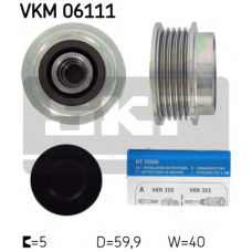 VKM 06111 SKF Механизм свободного хода генератора