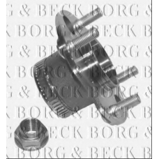 BWK536 BORG & BECK Комплект подшипника ступицы колеса