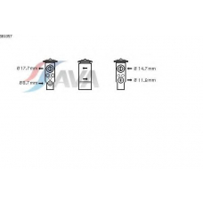 SB1057 AVA Расширительный клапан, кондиционер