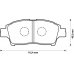 572404B BENDIX Комплект тормозных колодок, дисковый тормоз