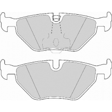 FD6739A NECTO Комплект тормозных колодок, дисковый тормоз