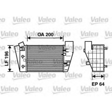 817869 VALEO Интеркулер