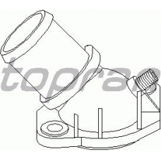 720 174 TOPRAN Фланец охлаждающей жидкости