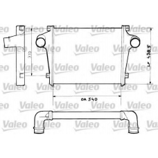 816732 VALEO Интеркулер