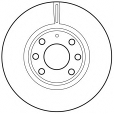 562681BC BENDIX Тормозной диск