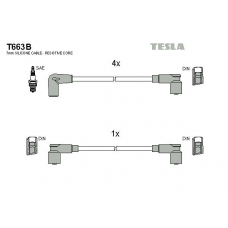 T663B TESLA Комплект проводов зажигания