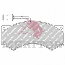 MDP3024 MERITOR Комплект тормозных колодок, дисковый тормоз