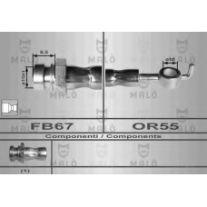 80151 Malo Тормозной шланг