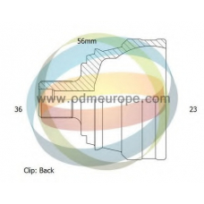 12-011368 ODM-MULTIPARTS Шарнирный комплект, приводной вал