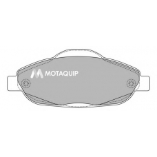LVXL1333 MOTAQUIP Комплект тормозных колодок, дисковый тормоз