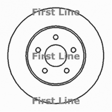 FBD1229 FIRST LINE Тормозной диск
