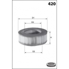 EL3150 MECAFILTER Воздушный фильтр