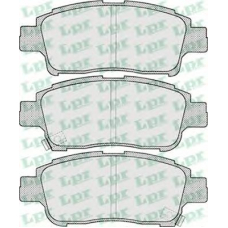 05P700 LPR Комплект тормозных колодок, дисковый тормоз