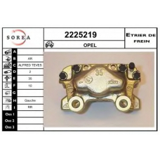 2225219 EAI Тормозной суппорт