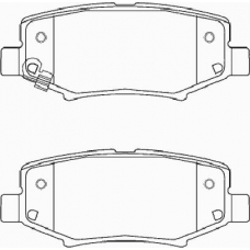 FD7440A NECTO Комплект тормозных колодок, дисковый тормоз