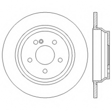 562566BC BENDIX Тормозной диск