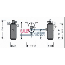 8934301 KUHLER SCHNEIDER Осушитель, кондиционер