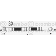 T 79 010 BREMBO Тормозной шланг