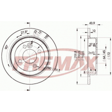 BD-3070 FREMAX Тормозной диск