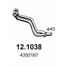 12.1038 ASSO Труба выхлопного газа