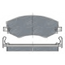 SP 151 PR SCT Комплект тормозных колодок, дисковый тормоз