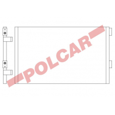 2450K8C1 POLCAR Skraplacze klimatyzacji