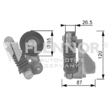 FA22926 FLENNOR Натяжная планка, поликлиновой ремень