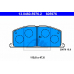 13.0460-5976.2 ATE Комплект тормозных колодок, дисковый тормоз