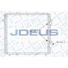 023B46A JDEUS Радиатор, охлаждение двигателя