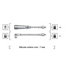 941318111035 MAGNETI MARELLI Комплект проводов зажигания