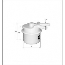 KL 205 MAHLE Топливный фильтр