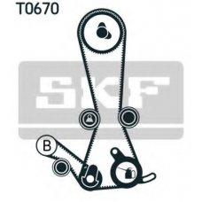 VKMA 95627 SKF Комплект ремня грм