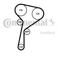 CT1184 CONTITECH Ремень ГРМ