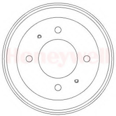 329319B BENDIX Тормозной барабан